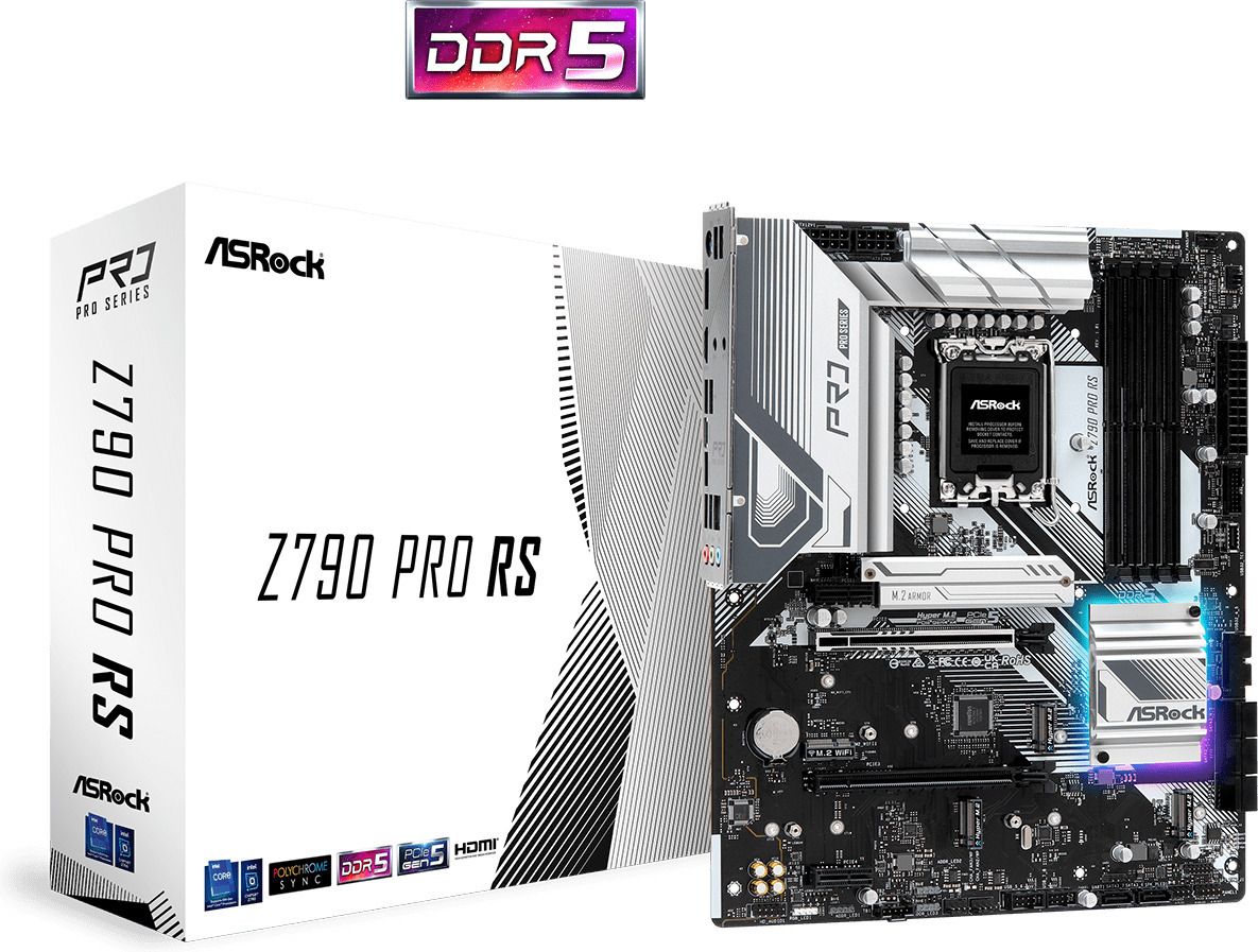 ASRock Z790 Pro RS - motherboard - ATX - LGA1700 Socket - Z790